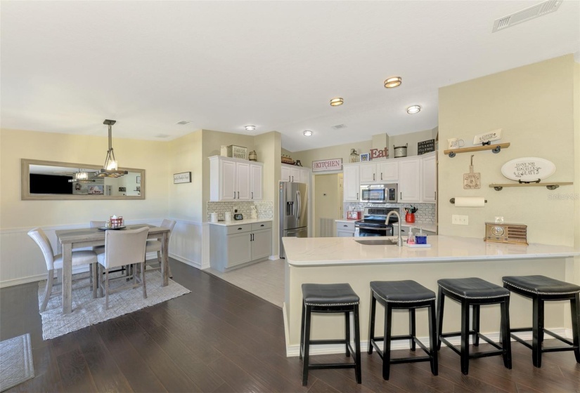 Newly remodeled kitchen