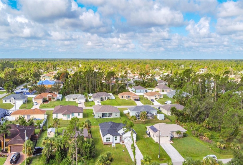 Front Aerial View