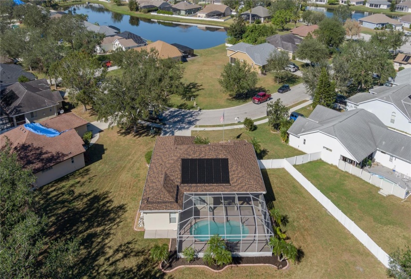 Aerial View from back