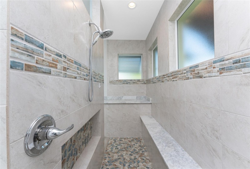 Walk-Thru Shower Primary En Suite