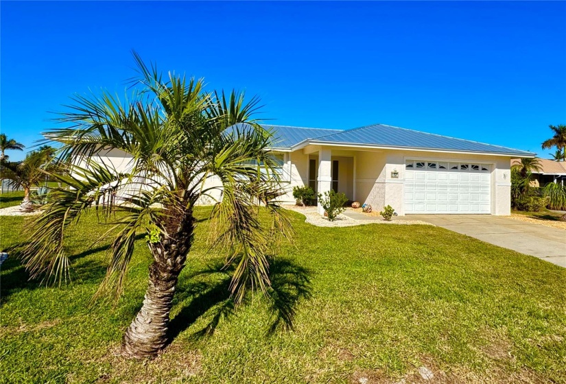 Accordion hurricane shutters all around the home!!