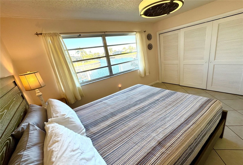 Guest bedroom 1 with water views!