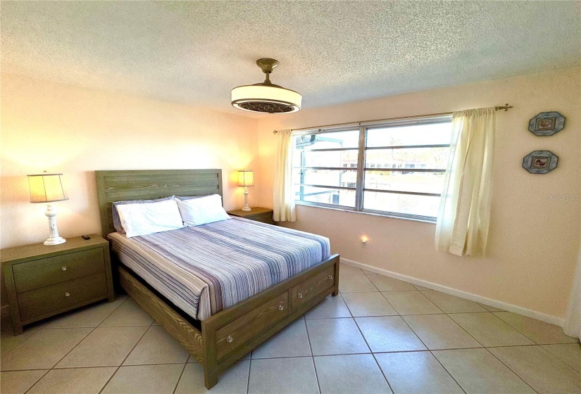 Guest bedroom 1 with water views!