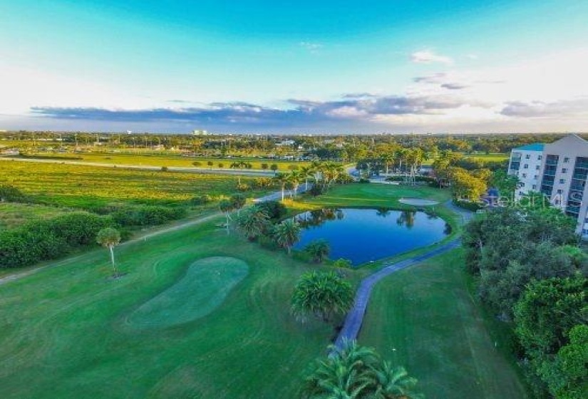 Backyard View of Terra Ceia Club Condo