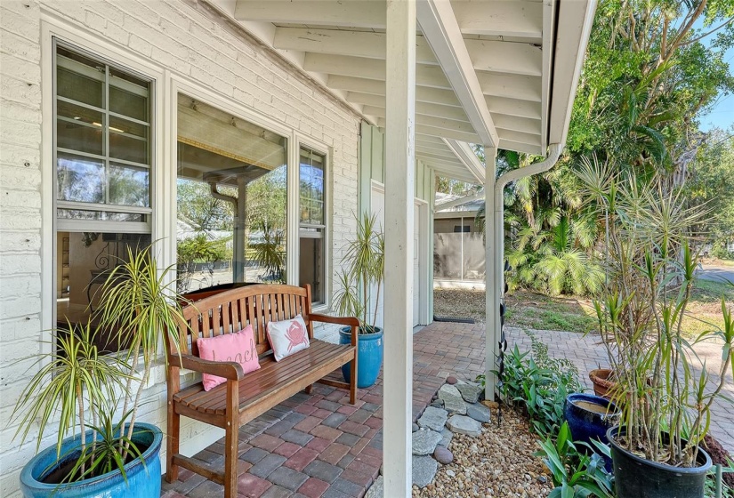 Front Porch with Seating