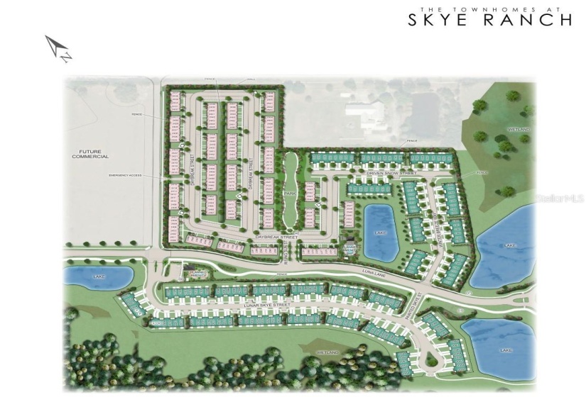 The Townhomes at Skye Ranch Sitemap