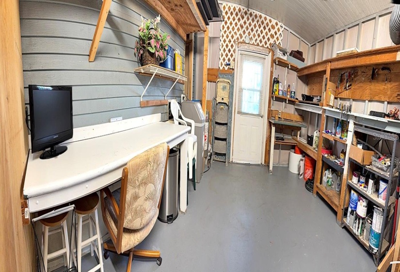 Attached Shed / Workshop