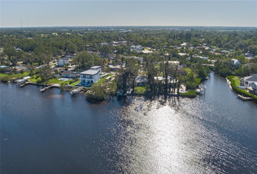 Aerial View Looking SW