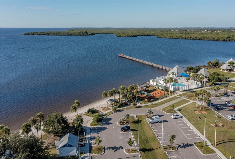 amenities at Beach complex just a couple miles away