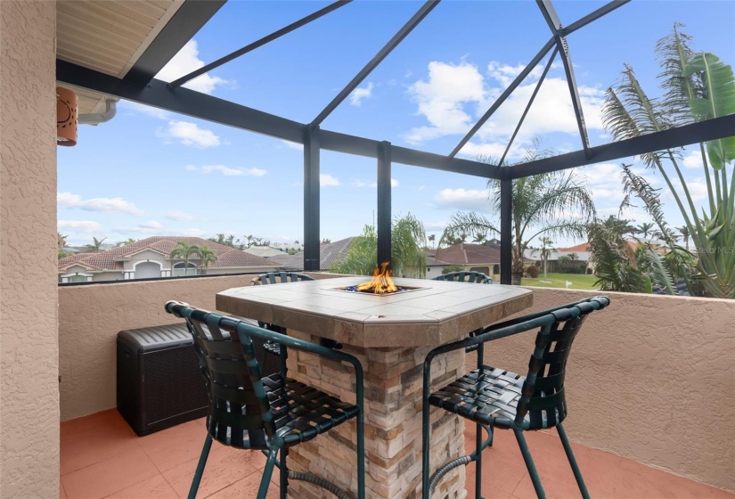 2nd floor courtyard deck