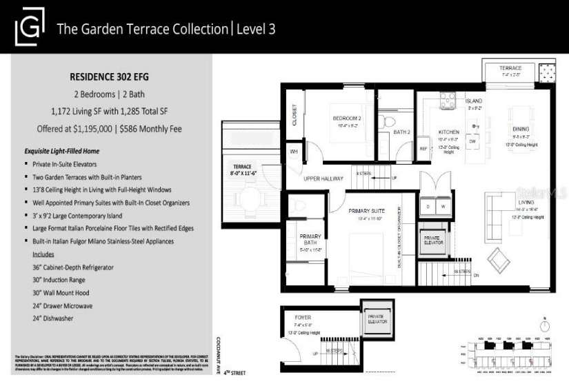 Garden Terrace-limited availabilty