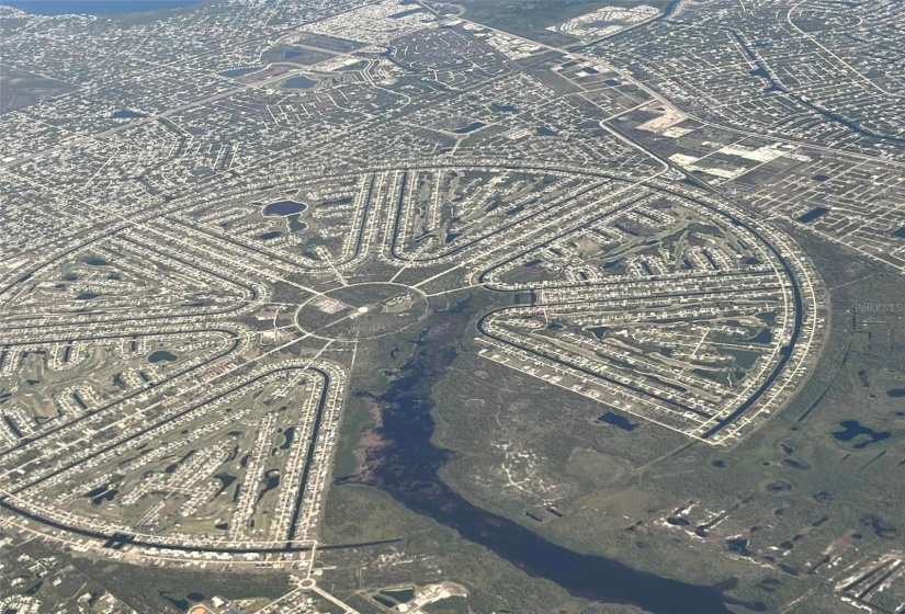 Rotonda West from above