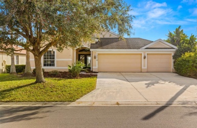 Front exterior 3 car garage