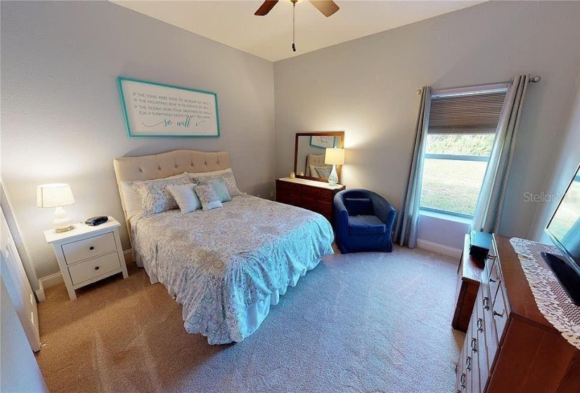 bedroom 2 of guest house side of Duplex at Tall Palms Ranch