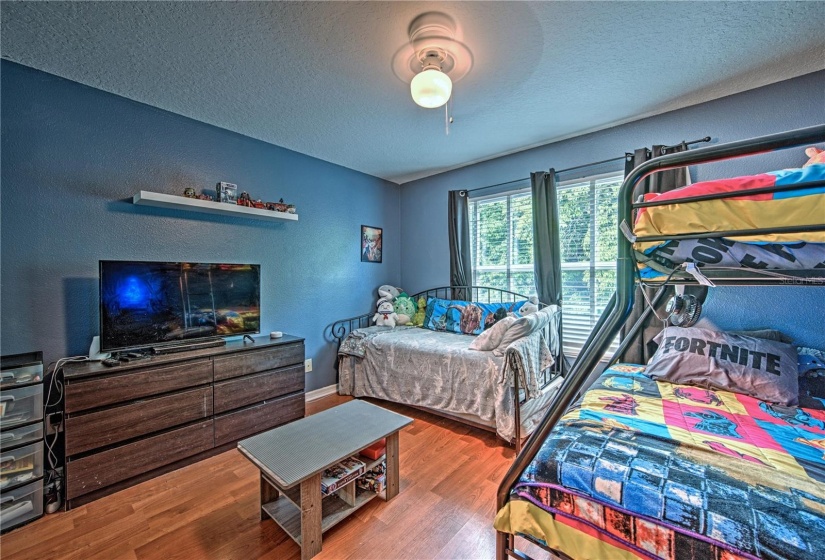 Guest bedroom 3 overlooking the conservation