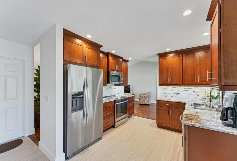 Kitchen, Granite Counter Tops.