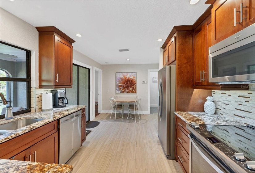 Kitchen & Breakfast Area.