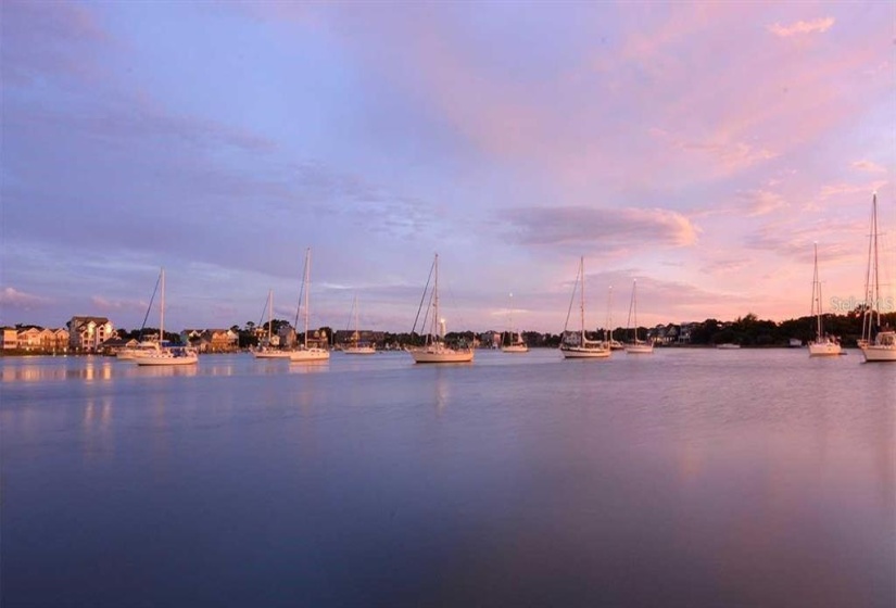 sailboat scene on Bay