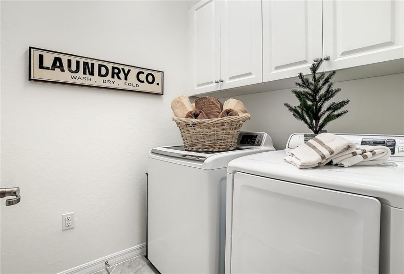 Laundry room for convenience and ease