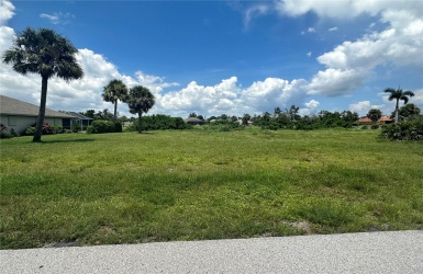 Front street view looking onto the vacant lot