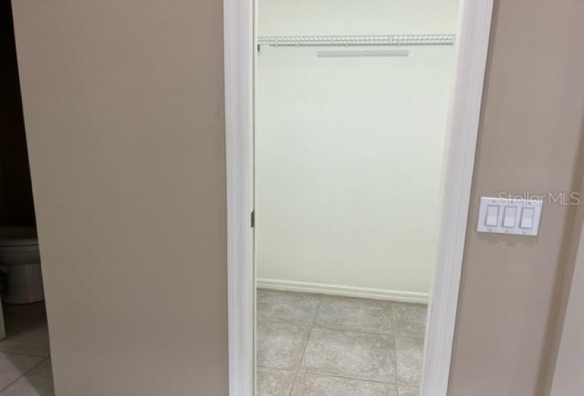 1 of 2 walk-in Closets