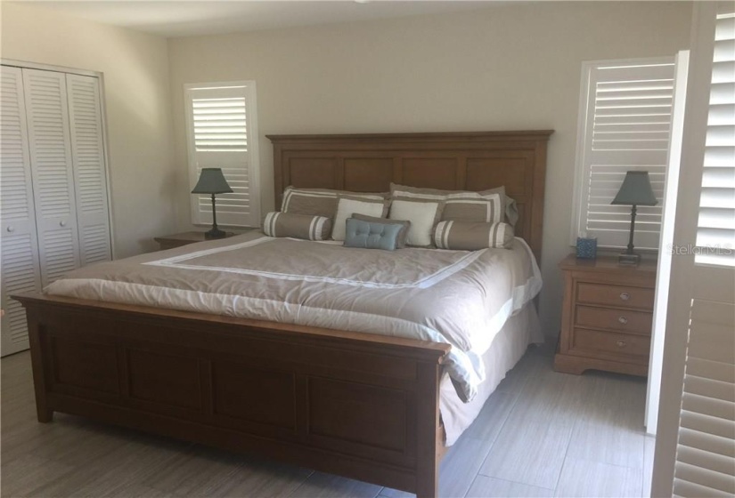 Master Bedroom with King bed