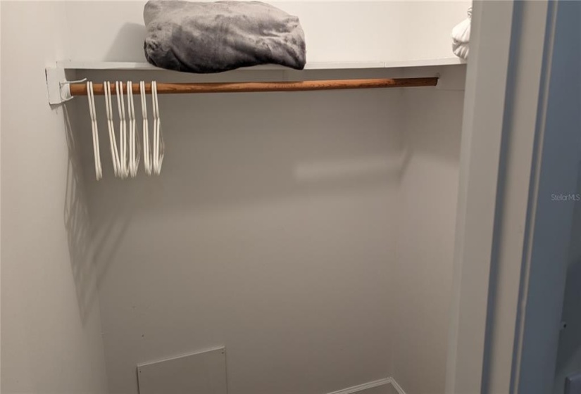 Master bedroom closet