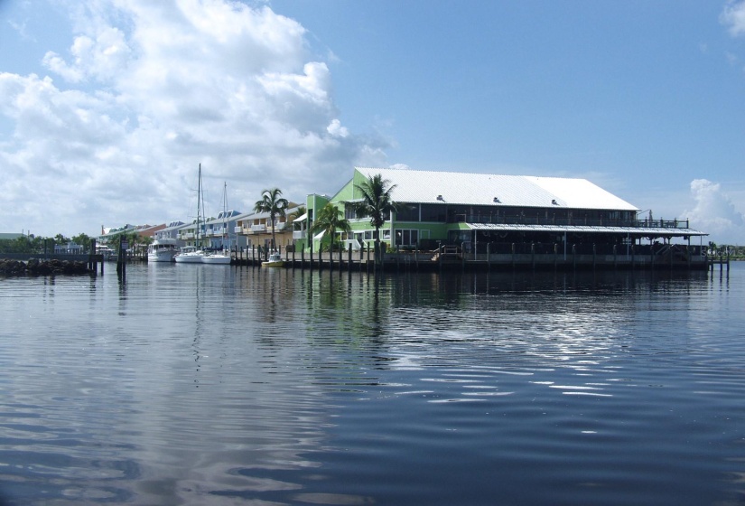 Nearby Fishermen's Village with waterfront dining and a plethora of shopping...one of your many stops by boat!