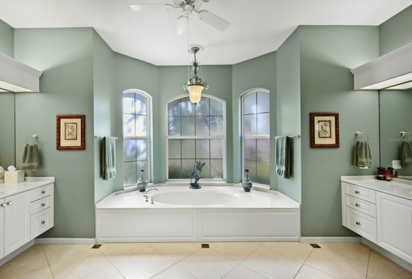 Spacious Master Bath