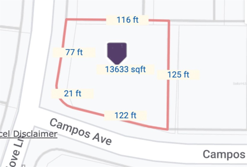 Lot measurements.