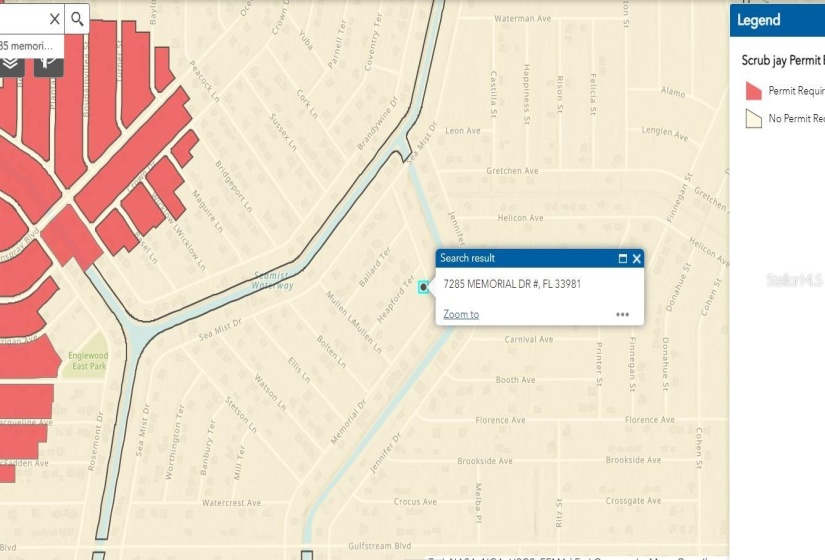 Scrub Jay Map