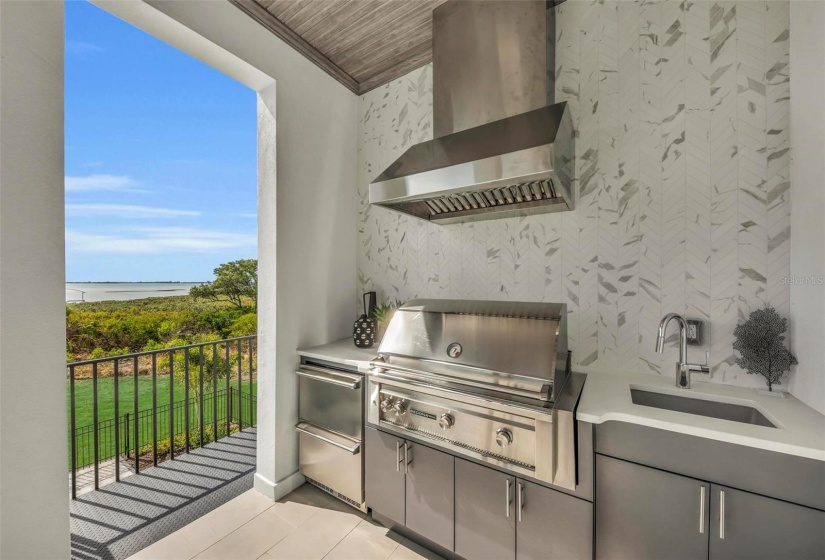 Outdoor kitchen