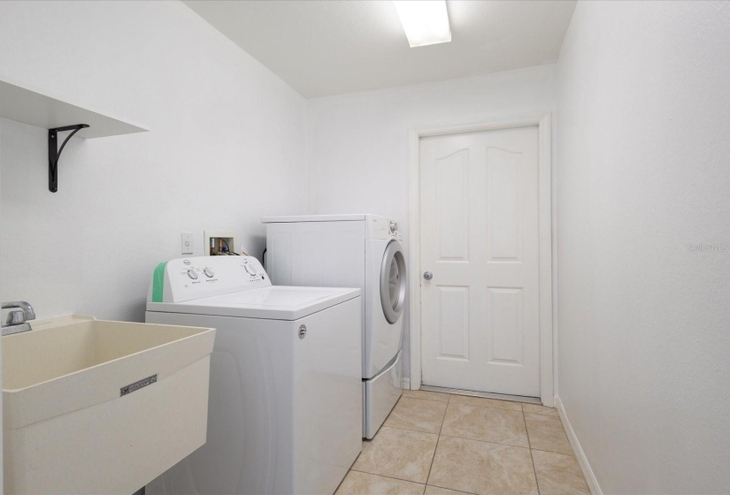 Laundry Room - Door To Garage