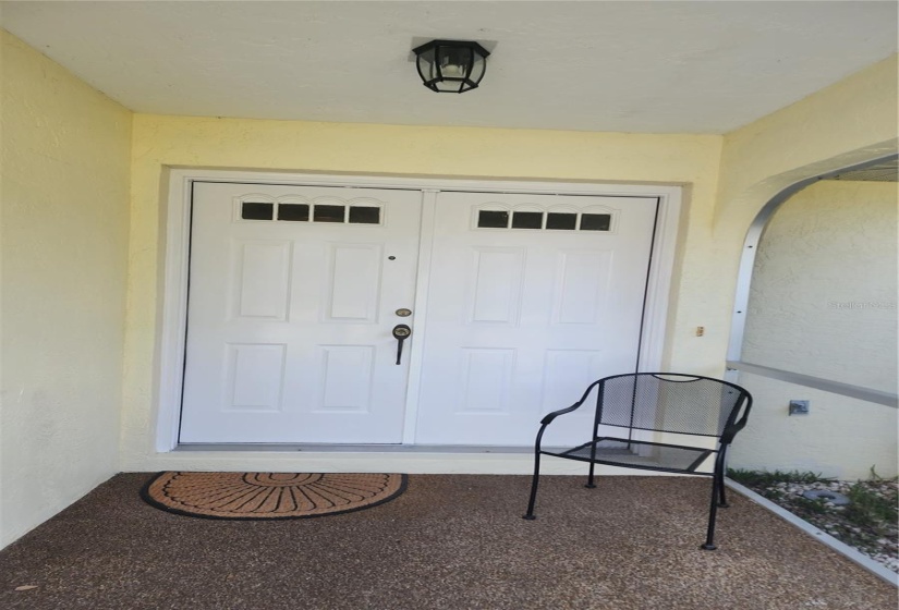 front door